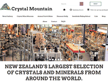 Tablet Screenshot of crystalmountain.co.nz